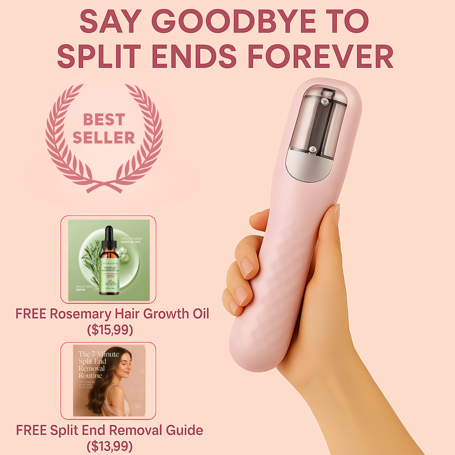 Mixzone™ Split End Hair Trimmer